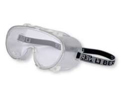 Berner Master Full Vision Sicherheits Brille - Transparent