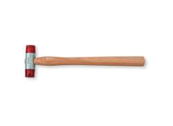 Berner Plástico Martillo Ø32mm - De Madera/Rojo