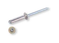 Berner Rivet 4.8x10mm - Silver (100)