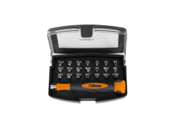 Beta Easy Micro Schroevendraaierset 21-delig - Oranje