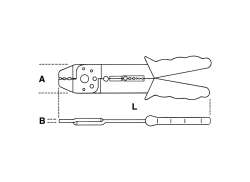 Beta Kabelschoen Tang tbv Geïsoleerde Kabelschoenen/Stekkers