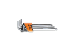 Beta Llave Allen Juego 9-Piezas Extra Largo - Plata