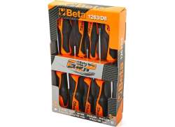 Beta Tools 01263/D8 Skruetr&aelig;kker S&aelig;t 8-Dele