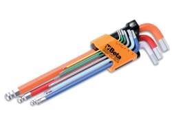 Beta Tools Inbussleutelsleutel 9-Delar - Orange