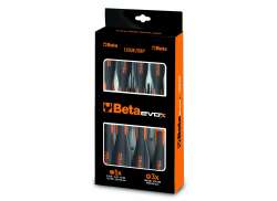 Beta Tools Schroevendraaierset 8-Delig - Zwart/Oranje