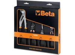 Beta Tools Set Pinze 4-Componenti - Nero