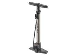Stainless Steel High Pressure 30MPa Floor Pump with Pressure Gauge and Fixed Foot Pedal Ergonomic Hand Air Pump 