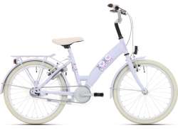 BFN Lots Ou Love Bicicleta Para Rapariga 20&quot; Cubo Do Trav&atilde;o - Lil&aacute;s/Violeta