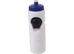Bi-Bell Water Bottle With Bell White/Blue 750ml