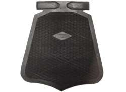 Bibia Classic Bavette De Garde-Boue Caoutchouc - Noir