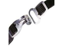 Bibia Curele De Suport Incl. C&acirc;rlig/Gaură 50cm - Negru