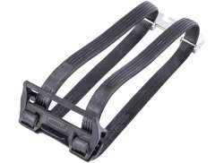 Bibia Schnellbinder Mit Montageplatte Gummi - Schwarz