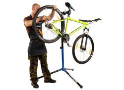 BiciSupport Folding Clamă XL Stand Pentru Reparații Negru/Albastru