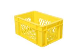 Bicycle Crate Mini - 30 x 20 x 14.5cm - Yellow