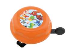 Bike Fashion Childrens Bicycle Bell Lovely Seven Orange
