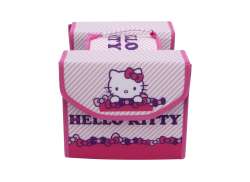 Bike Fashion Kaksois Lasten Laukku Hello Kitty Vaaleanpunainen