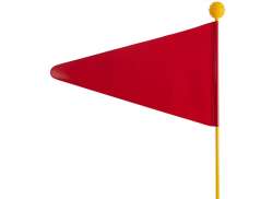 Bike Fashion Optima Safety Flag 175cm 2-Parts - Red