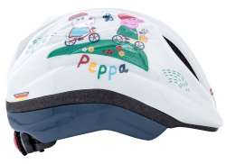Bike Fashion Peppa Pig Crian&ccedil;as Capacete De Ciclismo Branco - XS 44-49 cm