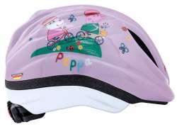 Bike Fashion Peppa Pig Dzieciece Kask Rowerowy Pink