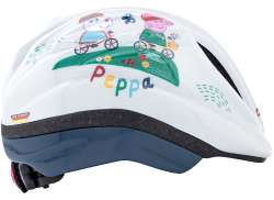 Bike Moda Peppa Pig Para Ni&ntilde;os Casco Ciclista Blanco - XS 44-49 cm