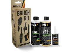 Bike7 Clean &amp; Lubrifiant Set Pentru Curățare - 4-Piese