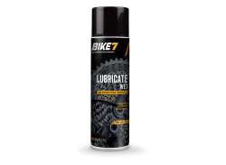 Bike7 Lubricate チェーン オイル ウェット - スプレー 缶 500ml