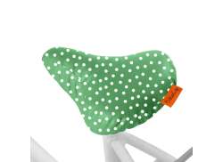 BikeCap Saddle Cover Green Dot