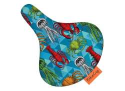 BikeCap Sadel Bed&aelig;kning Sea You - Multicolor