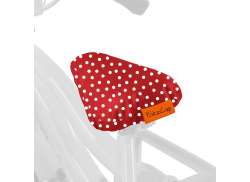 BikeCap Sedlo Pouzdro Dětské Kolo Červená Dots
