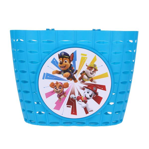 Paw Patrol Basket Per Bambini - Portaoggetti Blu Per Biciclette E Monopattini - Foto 8