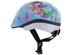 BikeFashion Nella Nixe Capacete Infantil Purple/Blue