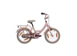 BikeFun Flower Fun Tytt&ouml;jen Polkupy&ouml;r&auml; 16&quot; Jn - Vaaleanpunainen