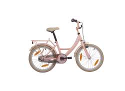 BikeFun Flower Fun Tytt&ouml;jen Polkupy&ouml;r&auml; 18&quot; Jn - Vaaleanpunainen