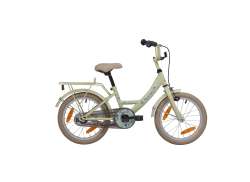 BikeFun フラワー 楽しい 女児用自転車 16" ブレーキ ハブ - グリーン