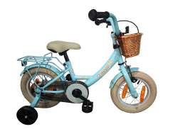 BikeFun Girly Pigecykler 12&quot; Bremsenav Inkl. Kurv - Bl&aring;
