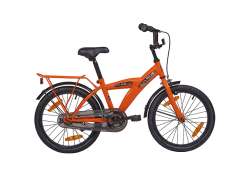 BikeFun いいえ Rules - いいえ リミット 男児用自転車 18&quot; ブレーキ ハブ - オレンジ