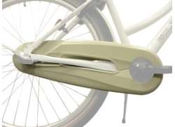 BikeFun Kryt Řetězu 24/26&quot; Load - Kr&eacute;mově Žlut&aacute; B&iacute;l&aacute;