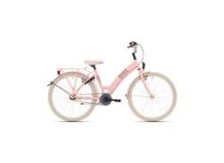 BikeFun Lots Ou Love Bicicleta Para Rapariga 24&quot; Nexus 3S - Adobe Rosa