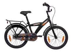 BikeFun No Rules - No Limit Jongensfiets 16\" RN - Zwart Mat