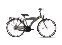 BikeFun Urban Bicicleta De Ni&ntilde;o 26&quot; 3V V-Freno - Titanio