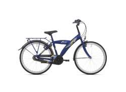 BikeFun Urban Jongensfiets 24\" Nexus 3V - Mat Cobalt Blauw