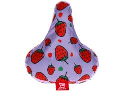 BikeNL Couvre-Selles Universel Waterproof - Strawberry Whirl