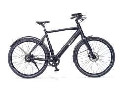Bikkel Centro E-Bike Herre 53cm 1V Belt 375Wh - Matt Svart