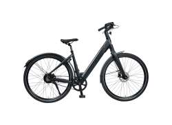 Bikkel Centro E-Bike Kvinder 49cm Belt Skive 504Wh - Sort