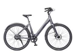 Bikkel Centro E-Bike Naiset 55cm 1V Belt 375Wh - Matta Ter&auml;s