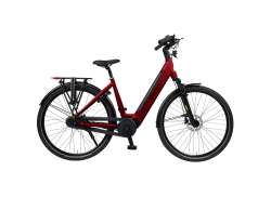 Bikkel Tuba S E-Bicicletă Damă 55cm 7V Belt Disc 630Wh - Roșu