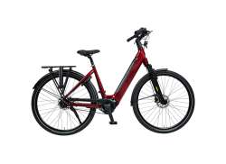 Bikkel Tuba S E-Bike Dames 49cm 7V Belt 630wh - Rood