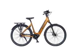 Bikkel Tuba S E-自行车 女士 59cm 7速 Belt 碟 630Wh - 金