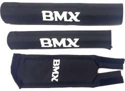 BMX Juego De Almohadillado Negro