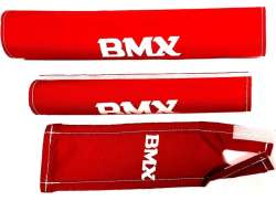 BMX Juego De Almohadillado Rojo